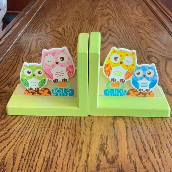 Owl theme book ends - Picture 1 of 4